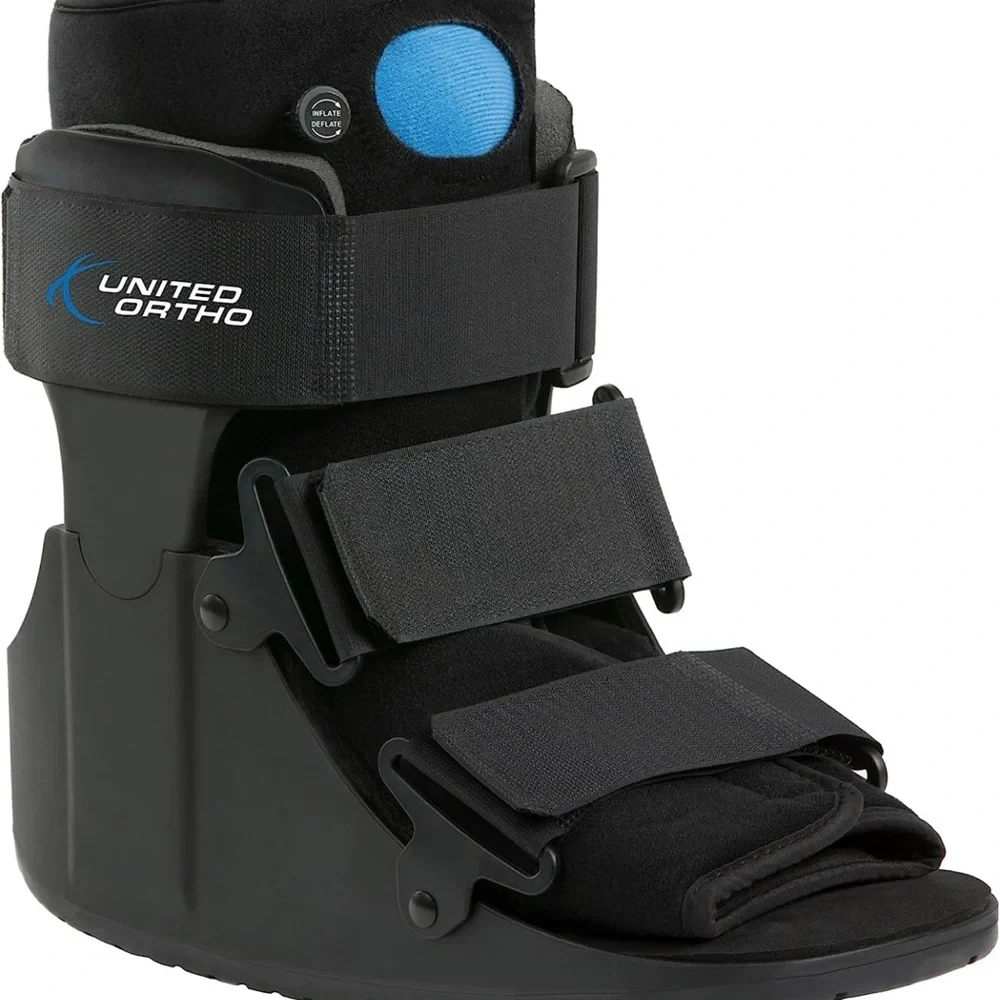 Men’s Black Medical Walking Boot